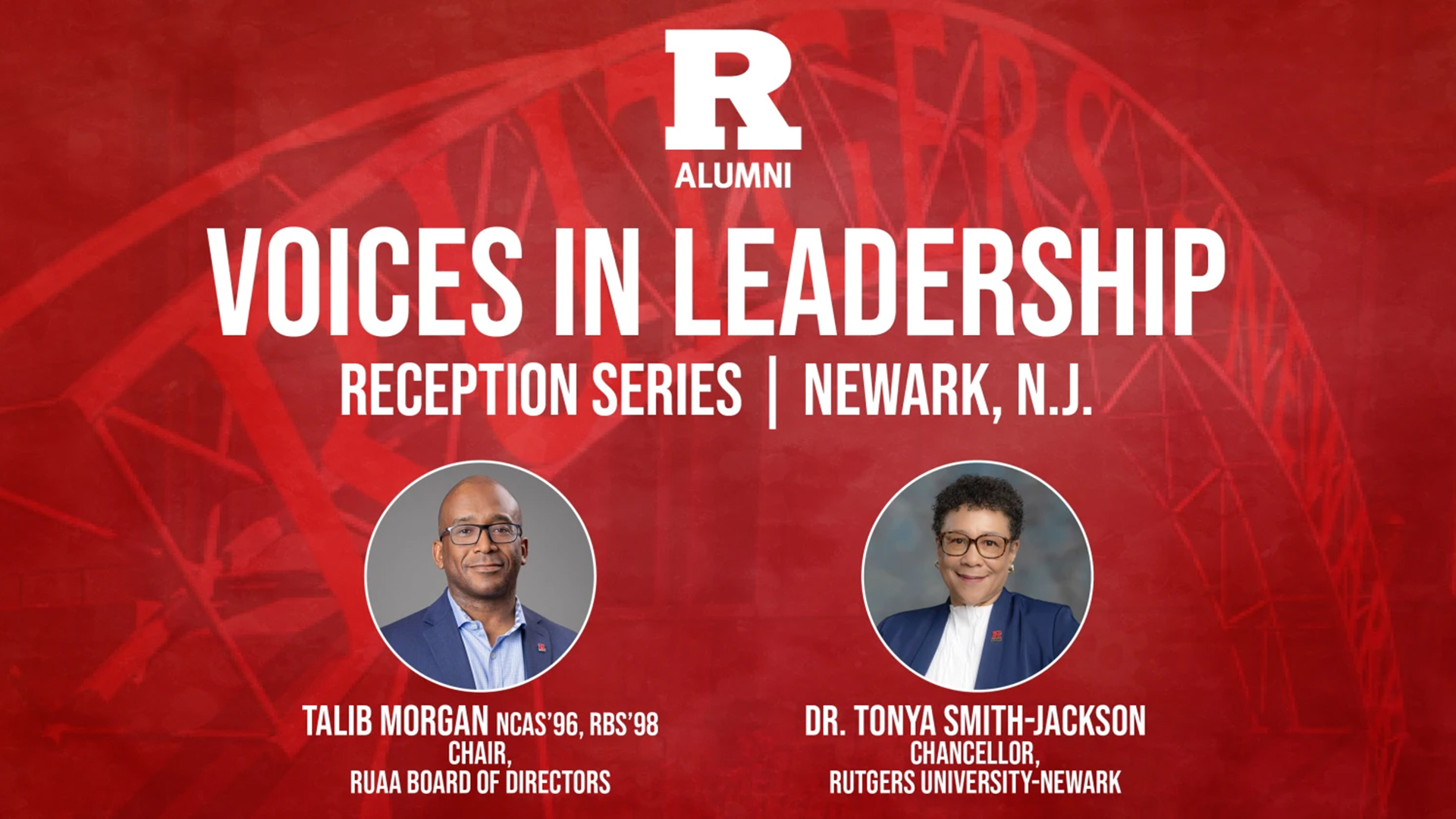 Talbot Rutgers Newark Rutgers Voices in Leadership Reception in Newark, NJ | Rutgers ...