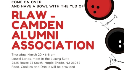 Bowl with the Rutgers Law School-Camden AA YLD