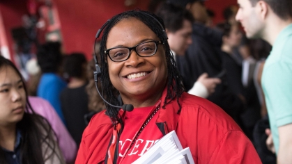 Volunteer at the 259th Commencement