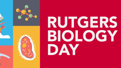 Rutgers Biology Day banner