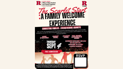 The Scarlet Start: A Family Welcome Experience banner