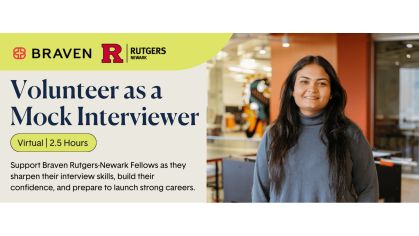 Braven Mock Interviewers at Rutgers University-Newark