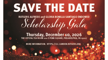 Rutgers Alfredo and Gloria Bonilla-Santiago Endowed Scholarship Gala