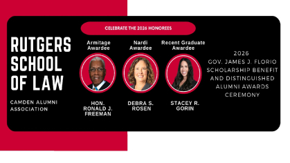 Annual Gov. James J. Florio Scholarship Benefit and Distinguished Alumni Awards Ceremony