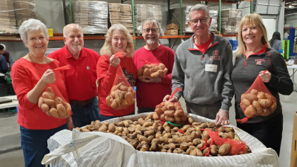 Rutgers Club of Raleigh-Durham Fall Food Bank Event