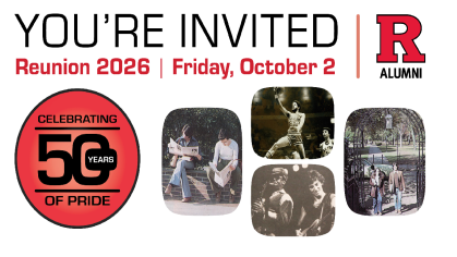 You're Invited - Reunion 2026 - Friday, October 2 - R Alumni