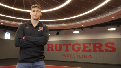 Rutgers wrestler Anthony White