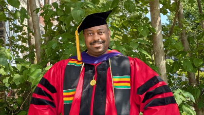 Using his law degree from Rutgers Law School in Camden, Kerry Robinson is poised to advocate for affordable housing, from eviction prevention to tenant advocacy to affordable housing development.