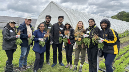 Alumni Volunteers at Rutgers Gardens - New Brunswick, NJ