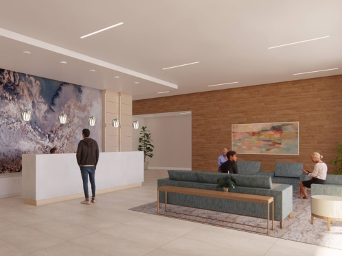 The Brandt Behavioral Health Treatment Center and Residence Outpatient Lobby