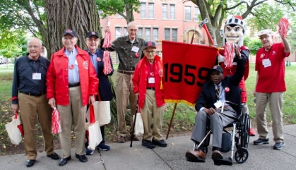 The Class of 1959 at the Rutgers Reunion