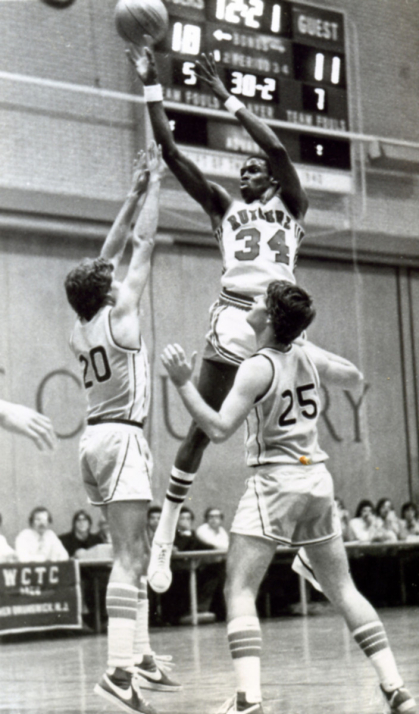 Hollis Copeland playing at "The Barn" for the Scarlet Knights Rutgers University Athletics
