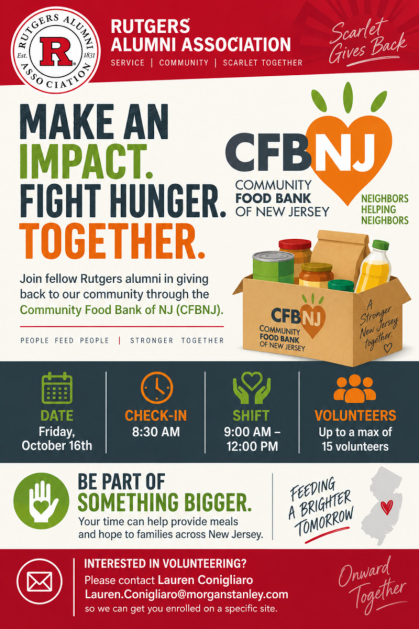 Community Food Bank of NJ Service Day