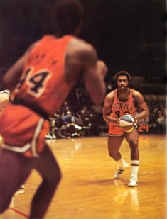 Wright played with the Denver Nuggets from 1967-71.