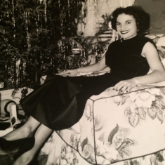 Rosalia Dattolo in 1953, shortly after migrating from Sicily