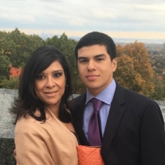 Judge Salas with her son Daniel Anderl