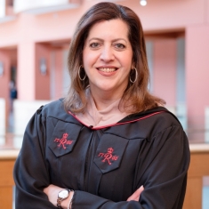 Frias at the 2025 Rutgers Business School MBA and Graduate Program Convocation