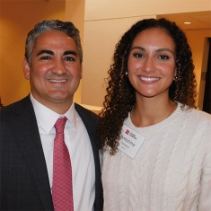 Randazzo shares his passion for medicine with his daughter Antonina, a junior at Rutgers studying premedicine.