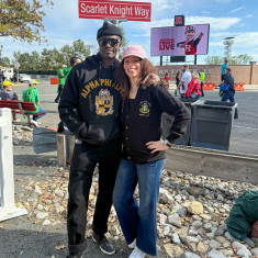 Ukachi and Ugo enjoy tailgating.