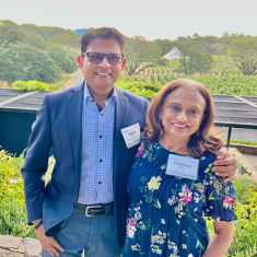 Dinesh and Rajeshvari Patel