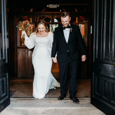 Bernadette Burke and Bobby Peters