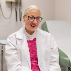 Bachmann, who won the RWJMS Meritorious Service Award in 2018, grew up in the Vailsburg section of Newark and lives in Highland Park near New Brunswick. Photo by John O’Boyle