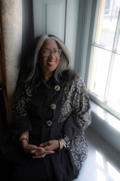 Linda Caldwell Epps, a Douglass College alumna and member of the Rutgers Board of Trustees, is also president and CEO of 1804 Consultants, which supports the interests of educational and cultural organizations. Nick Romanenko/Rutgers University