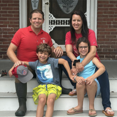 John and Jennifer Cifelli enjoy spending time with children Michael, 8, and Easton, 11. Photo by Allison Freeman.