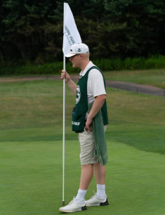 Rutgers senior Kenneth Maher enjoys working as a caddie.