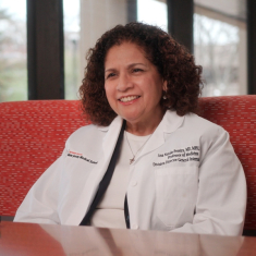 Ana M. Natale-Pereira, Professor of Medicine and Associate Dean of primary care and community engagement at New Jersey Medical School