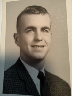 Cullen's 1964 Rutgers graduation photo