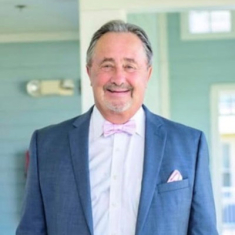Dutch in 2021 at his daughter’s wedding in Ocean City, Maryland