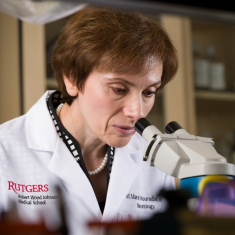 M. Maral Mouradian’s roles include serving as director of the American Parkinson Disease Association Center for Advanced Research at RWJMS.